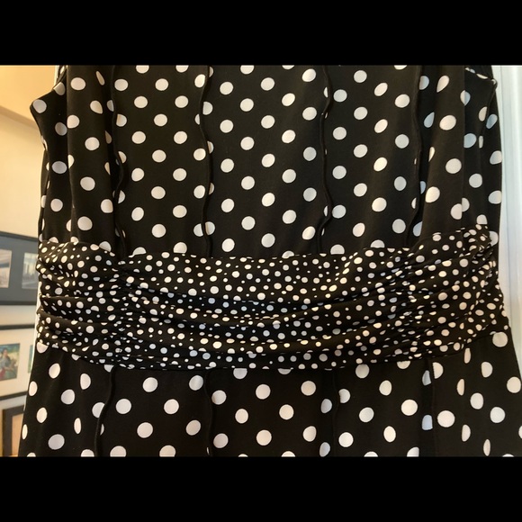 Polka Dot Cocktail Dress - Picture 3 of 7